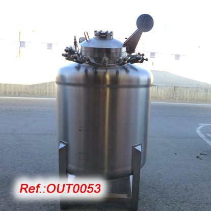 DIPSIT DEMMAGATZEMATGE DACER INOXIDABLE DE 1.350 LITRES APROX.