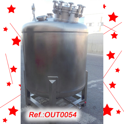 DIPSIT DEMMAGATZEMATGE DACER INOXIDABLE DE 1.320 LITRES APROX.