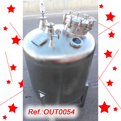 DIPSIT DEMMAGATZEMATGE DACER INOXIDABLE DE 1.320 LITRES APROX.