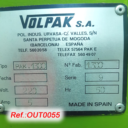 LNIA ESTOTJADORA VOLPAK AMB ENCAIXADORA PRODEC -BFB DE FINAL DE LNIA