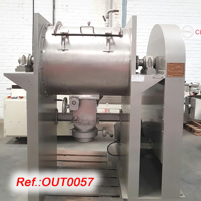 EQUIP GRANULADOR LLEAL DE 200 LITRES APROX. AMB GANIVETA DE PITONS INTERIOR