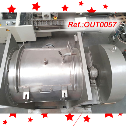 EQUIP GRANULADOR LLEAL DE 200 LITRES APROX. AMB GANIVETA DE PITONS INTERIOR