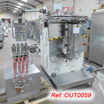 FORMADORA - OMPLIDORA - SEGELLADORA DE BOSSETES DE LQUIDS O GELS PILTZ - BOSCH