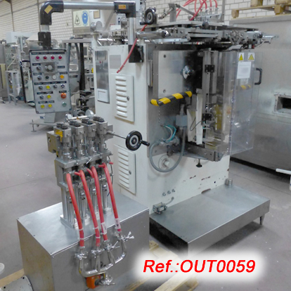 FORMADORA - OMPLIDORA - SEGELLADORA DE BOSSETES DE LQUIDS O GELS PILTZ - BOSCH