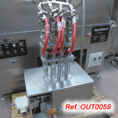 FORMADORA - OMPLIDORA - SEGELLADORA DE BOSSETES DE LQUIDS O GELS PILTZ - BOSCH