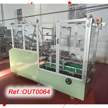 ENCAIXADORA CAM SM-1CX AMB TANCAMENT DE CAIXES MITJANANT CINTA ADHESIVA AMB UN FORMAT SEGONS EXISTNCIES.