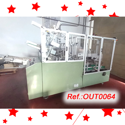 ENCAIXADORA CAM SM-1CX AMB TANCAMENT DE CAIXES MITJANANT CINTA ADHESIVA AMB UN FORMAT SEGONS EXISTNCIES.