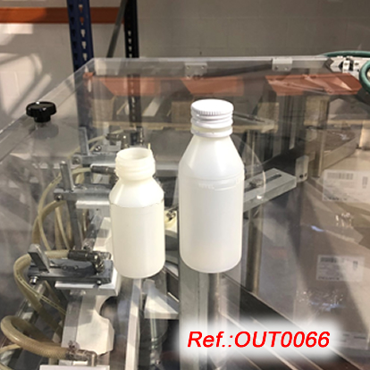 BUFADORA DE FLASCONS P.M.A. MODEL TS AMB PLAT PULM