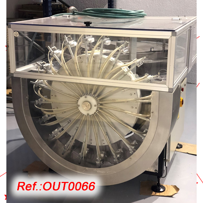BUFADORA DE FLASCONS P.M.A. MODEL TS AMB PLAT PULM
