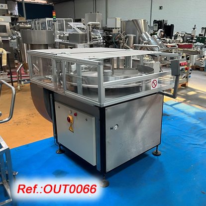 BUFADORA DE FLASCONS P.M.A. MODEL TS AMB PLAT PULM