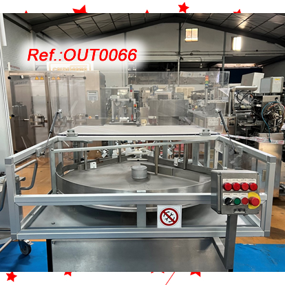 BUFADORA DE FLASCONS P.M.A. MODEL TS AMB PLAT PULM