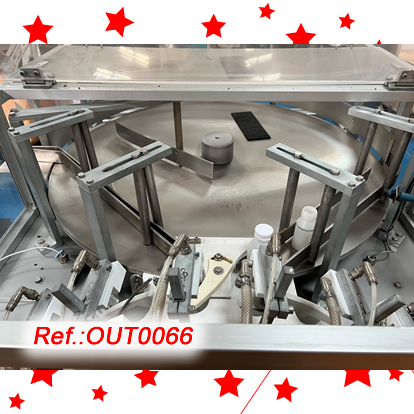 BUFADORA DE FLASCONS P.M.A. MODEL TS AMB PLAT PULM