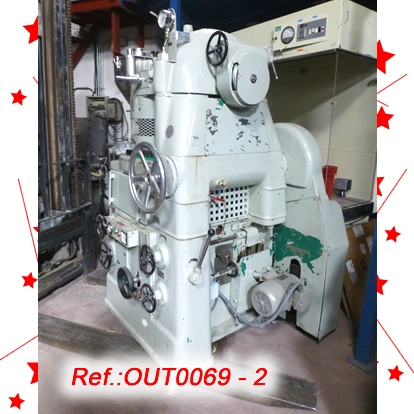 MANESTY RS-3 MODEL 20 STATION TABLET PRESS WITH PRECOMPRESSION AND WITH ONE SET OF ROUND 28.4mm DIAMETER PUNCHES
