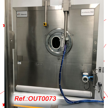 COMPLETE AUTOMATIC BWI MANESTY ACCELACOTA 350 FILM COATING EQUIPMENT