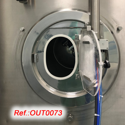 COMPLETE AUTOMATIC BWI MANESTY ACCELACOTA 350 FILM COATING EQUIPMENT