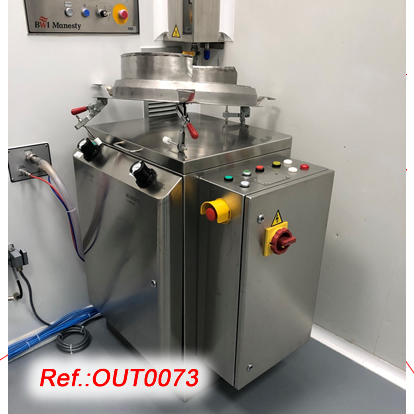COMPLETE AUTOMATIC BWI MANESTY ACCELACOTA 350 FILM COATING EQUIPMENT