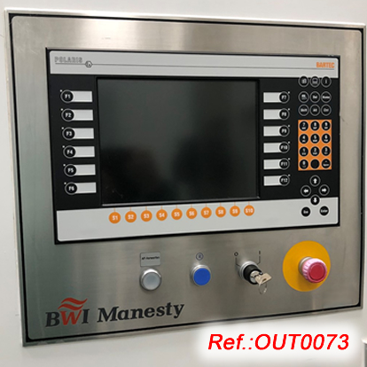 COMPLETE AUTOMATIC BWI MANESTY ACCELACOTA 350 FILM COATING EQUIPMENT