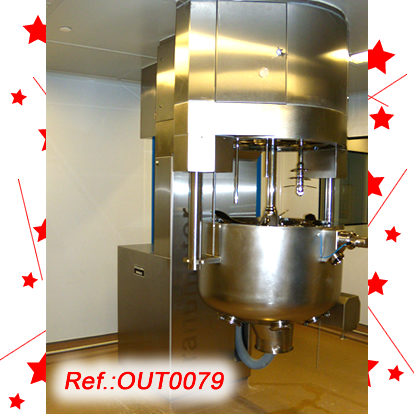 EQUIP GRANULADOR EN SEC BHLE GMA-300 AMB ESTRUCTURA I QUADRE ELCTRIC