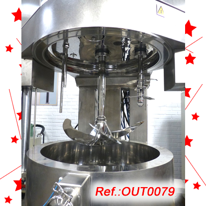 EQUIP GRANULADOR EN SEC BHLE GMA-300 AMB ESTRUCTURA I QUADRE ELCTRIC