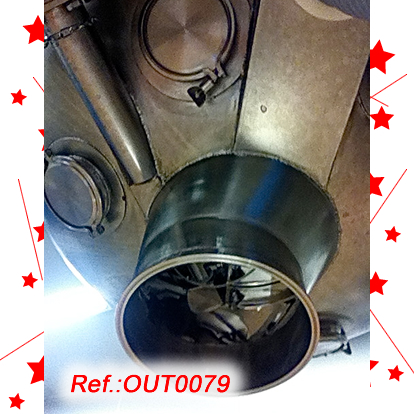 EQUIP GRANULADOR EN SEC BHLE GMA-300 AMB ESTRUCTURA I QUADRE ELCTRIC