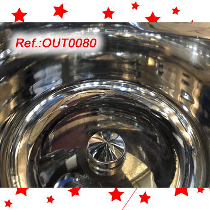 EQUIP GRANULADOR HTTLIN MODEL HMG-250 DACER INOXIDABLE POLIT MIRALL AMB LA SEVA ESTRUCTURA I QUADRE ELCTRI