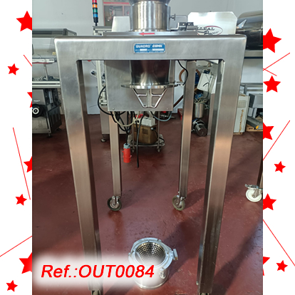 QUADRO COMIL 194-S STAINLESS STEEL MILL WITH ONE SIEVE WITH SQUARE HOLES 9,5mm X 9,5mm