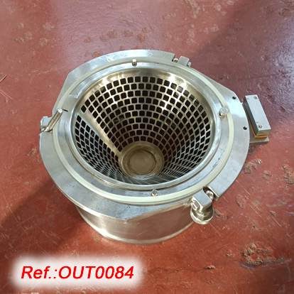 QUADRO COMIL 194-S STAINLESS STEEL MILL WITH ONE SIEVE WITH SQUARE HOLES 9,5mm X 9,5mm