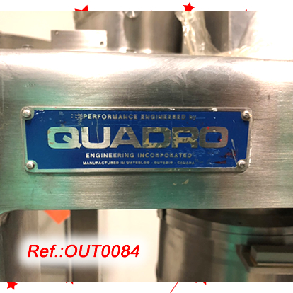 QUADRO COMIL 194-S STAINLESS STEEL MILL WITH ONE SIEVE WITH SQUARE HOLES 9,5mm X 9,5mm
