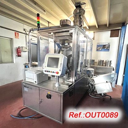 MG2 G-70 CAPSULE FILLING AND CLOSING MACHINE FOR POWDER FILLING WITH TWO FORMATS Nos. 2 AND 3