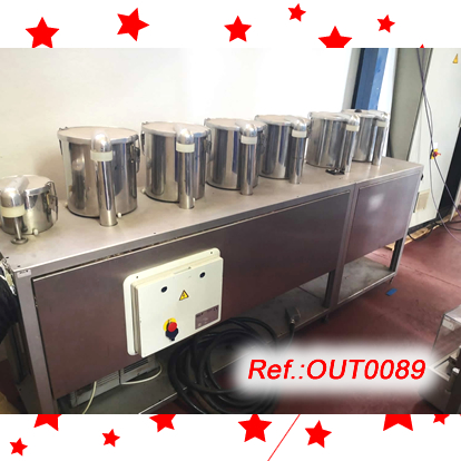 MG2 G-70 CAPSULE FILLING AND CLOSING MACHINE FOR POWDER FILLING WITH TWO FORMATS Nos. 2 AND 3