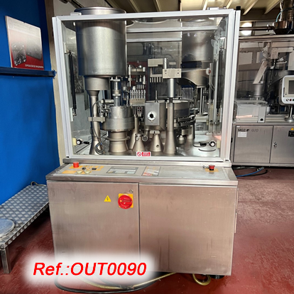 IMA - ZANASI AZ-40 CAPSULE FILLING AND CLOSING MACHINE WITH FORMATS FOR PELLETS NUMBERS 0, 1, 2, 3 Y FORMATS FOR POWDER NUMBERS 0, 2 Y 4