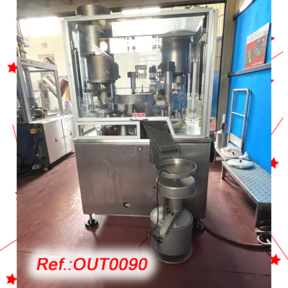 IMA - ZANASI AZ-40 CAPSULE FILLING AND CLOSING MACHINE WITH FORMATS FOR PELLETS NUMBERS 0, 1, 2, 3 Y FORMATS FOR POWDER NUMBERS 0, 2 Y 4