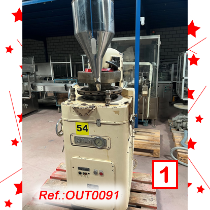 KILIAN MODEL RU-D TWENTY STATION TABLET PRESSES