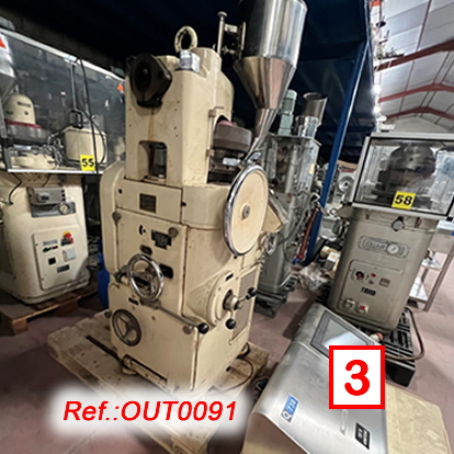 KILIAN MODEL RU-D TWENTY STATION TABLET PRESSES