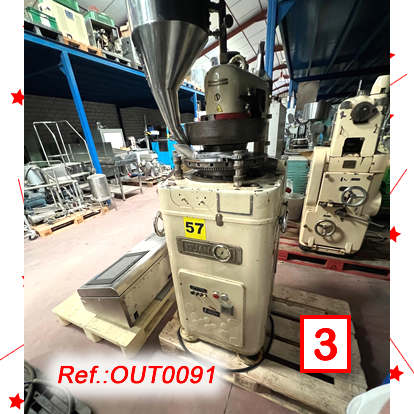 KILIAN MODEL RU-D TWENTY STATION TABLET PRESSES