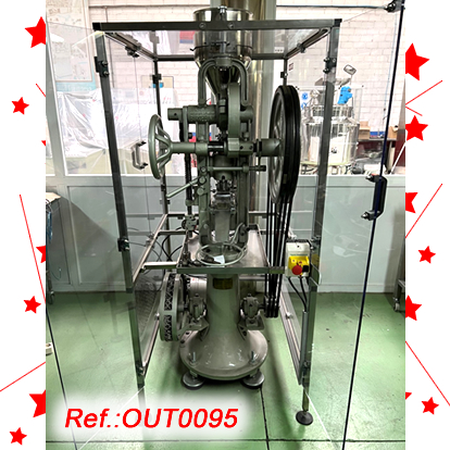 BONALS BMT TYPE VERTICAL TABLET PRESS WITH THREE SETS OF PUNCHES AS IN STOCK