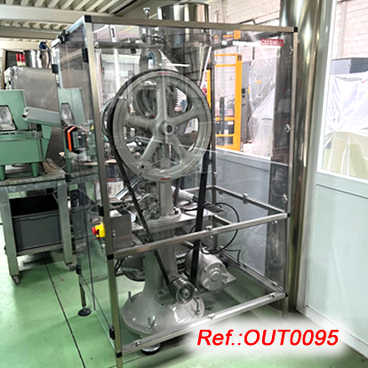 BONALS BMT TYPE VERTICAL TABLET PRESS WITH THREE SETS OF PUNCHES AS IN STOCK