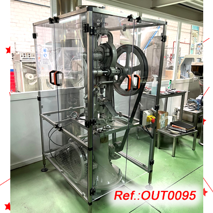 BONALS BMT TYPE VERTICAL TABLET PRESS WITH THREE SETS OF PUNCHES AS IN STOCK