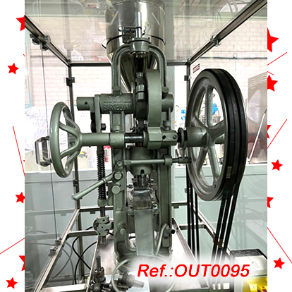 BONALS BMT TYPE VERTICAL TABLET PRESS WITH THREE SETS OF PUNCHES AS IN STOCK