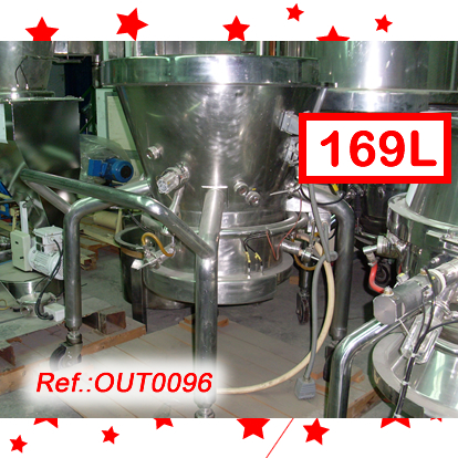 LLIT FLUT NIRO-GEA ANTIDEFLAGRANT DACER INOXIDABLE POLIT AMB TRES TANCS DE 45L - 169L - 185L I EQUIPS ACCESORIS, CAPTADOR DE POLS I EQUIP DE CALOR