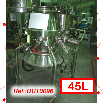 LLIT FLUT NIRO-GEA ANTIDEFLAGRANT DACER INOXIDABLE POLIT AMB TRES TANCS DE 45L - 169L - 185L I EQUIPS ACCESORIS, CAPTADOR DE POLS I EQUIP DE CALOR