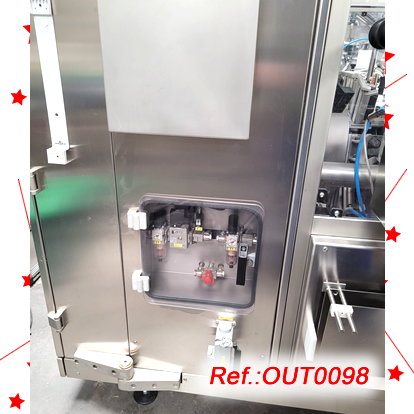 NERI MODEL BL-600-S HYBRID SYRINGE LABELLING MACHINE