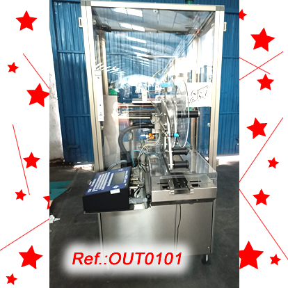 NERI MODEL SL-400 TYPE V LABELLING MACHINE WITH UPPER LABELLING HEAD FOR KITS OR BOXES