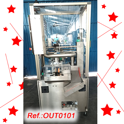 NERI MODEL SL-400 TYPE V LABELLING MACHINE WITH UPPER LABELLING HEAD FOR KITS OR BOXES