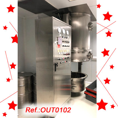 LLIT FLUIT DACER INOXIDABLE CALMIC ENGINEERING MODEL 25 DE 250 LITRES AMB ESCALFAMENT PER VAPOR