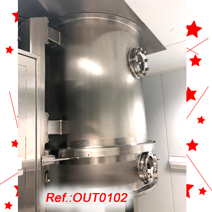 LLIT FLUIT DACER INOXIDABLE CALMIC ENGINEERING MODEL 25 DE 250 LITRES AMB ESCALFAMENT PER VAPOR