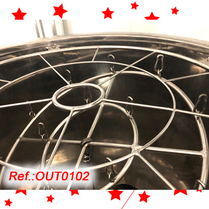 LLIT FLUIT DACER INOXIDABLE CALMIC ENGINEERING MODEL 25 DE 250 LITRES AMB ESCALFAMENT PER VAPOR