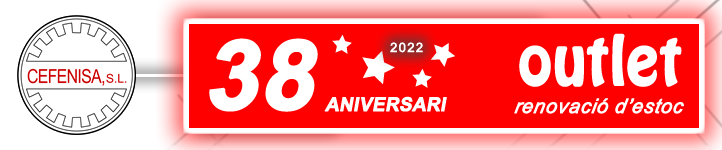 CEFENISA, S.L.- Outlet de maquiária