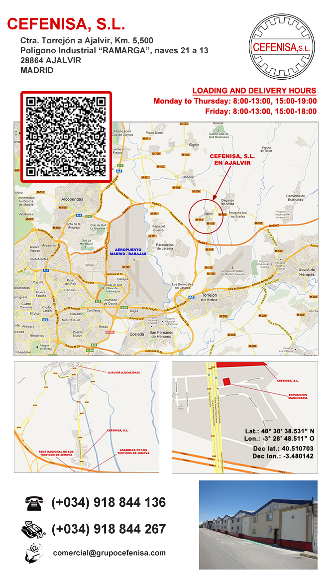 CEFENISA, S.L. location
