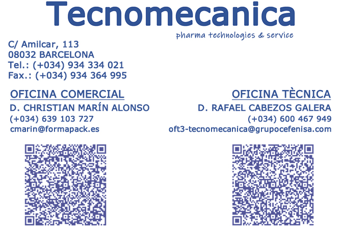 Localitzaciò de TECNOMECÁNICA ALCALÁ, S.L. a Barcelona